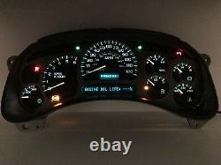 03 04 05 Sierra Silverado Denali Yukon Speedometer Gauge Cluster REBUILT