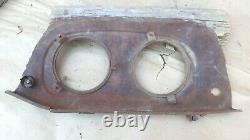 1937 1938 1939 Ford Truck Dash GAUGE CLUSTER / SPEEDO CUT OUT Original pickup