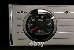 1941 1942 1943 1944 1945 1946 Chevy Truck Quad Gps Gauge Dash Cluster Black