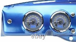 1947-53 Chevy GMC Truck Carbon fiber & Blue Dakota Digital VHX Analog Gauge Kit