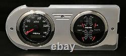 1948 1949 1950 Ford Truck Gps Gauge Dash Cluster Quad Black