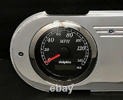 1948 1949 1950 Ford Truck Gps Gauge Dash Cluster Quad Black