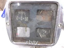 1951 1952 1953 Dodge Pickup Truck Dash Gauge Cluster Amp & Fuel