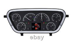 1953-55 Ford F100 Truck Pickup Dakota Digital Black Alloy HDX Custom Gauge Kit