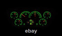 1953-55 Ford F100 Truck Pickup Dakota Digital Black Alloy HDX Custom Gauge Kit