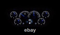 1953-55 Ford F100 Truck Pickup Dakota Digital Black Alloy HDX Custom Gauge Kit