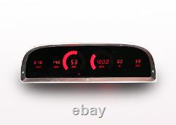 1960-1963 Chevy Truck Digital Dash Panel Gauge Cluster Red LEDs Made In The USA