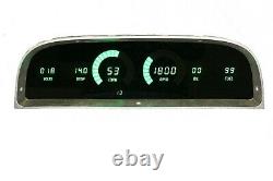 1960-1963 Chevy Truck Digital Dash Panel White LED Gauges Made In The USA