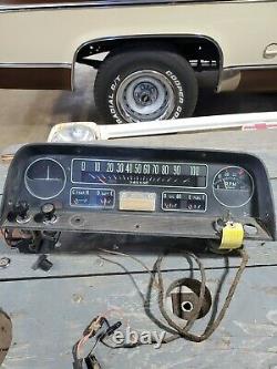 1964 1965 1966 Chevy Gmc Truck Tach Dash Cluster