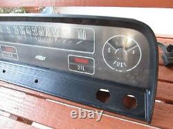 1964 -1966 Chevrolet C10 K10 Truck Dash Gauge Cluster Assembly with harness GM