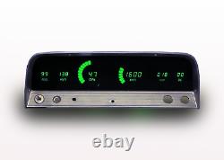 1964-1966 Chevy Truck Digital Dash Panel Cluster Gauges GREEN LEDs Made In USA