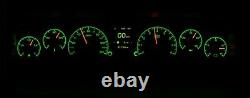 1964-66 Chevy C10 Truck Black Alloy Dakota Digital HDX Customizable Gauge Kit