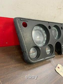 1967 1968 1969 1970 1971 1972 Chevy Gmc Pickup Truck Dash Cluster Original 1020