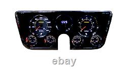 1967-1972 Chevy Truck Analog Gauges Cluster Dash Panel BLUE Backlit Special