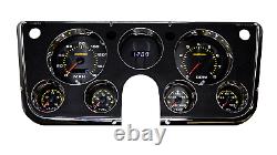 1967-1972 Chevy Truck Analog Gauges Cluster Dash Panel BLUE Backlit Special