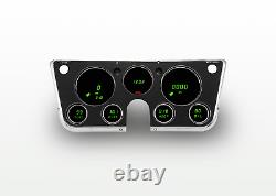 1967-1972 Chevy Truck Digital Dash Panel Gauge Cluster GREEN LEDs Made In The US