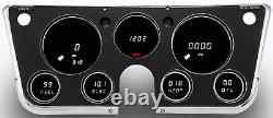 1967-1972 Chevy Truck Digital Dash Panel Gauge Cluster WHITE LEDs Made In The US