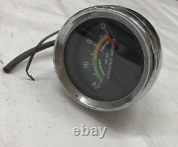 1967-1972 Chevy Truck Manifold Vacuum Gauge GMC Pickup Dash Accessory Chrome