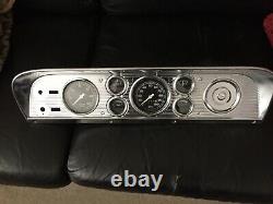 1967-72 ford truck f100 dash cluster bezel factory stewart warner gauges