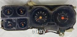 1973-1980 Chevy Pickup Truck Gauge Cluster Dash Instrumental Panel Quartz Clock