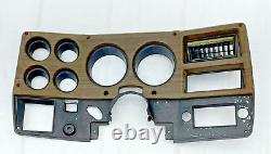 1973-1980 Square Body Pickup Woodgrain AC Dash Bezel pickup Truck Gauge Cluster