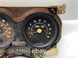 1973-80 Chevy GMC Truck Tach Dash Cluster Instrument Panel Square Body Pickup