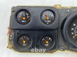 1973-80 Chevy GMC Truck Tach Dash Cluster NO Tachometer Square Body Pickup