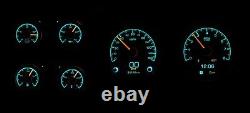 1973-87 Chevy Truck C10 Black Alloy Dakota Digital HDX Customizable Gauge Kit