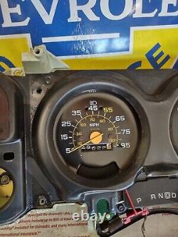 1973-87 Chevy Truck Cluster Gauges Nice Clean 1973 C10 Not Tested Ez Resto