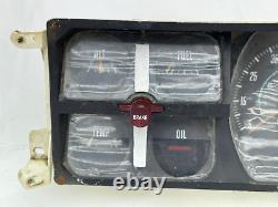 1975-1980 Dodge Truck Gauges Mopar Woodgrain Dash Cluster Bezel Instrument Panel