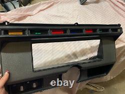 1980-1986 80-86 Ford Truck Bronco dash instrument cluster bezel Gray/black NO AC