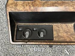 1980-1986 80-86 Ford Truck Bronco dash instrument cluster bezel Woodgrain AC