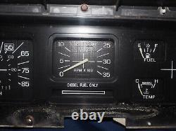 1980-1986 Ford F150 F250 F350 Diesel Dash Gauge Cluster Speedometer WithWarranty