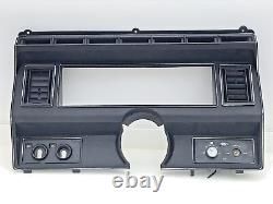 1980-1986 Ford Truck Dash Bezel Black Pickup Gauge Cluster Trim Panel Fan Switch