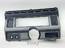 1980-1986 Ford Truck Dash Bezel Silver Gray Pickup Gauge Cluster Trim Panel