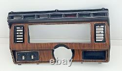 1980-1986 Ford Truck Dash Bezel Woodgrain Pickup Gauge Cluster Trim Panel