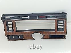 1980-1986 Ford Truck Dash Bezel Woodgrain Pickup Gauge Cluster Trim Panel