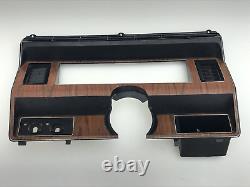 1980-1986 Ford Truck Dash Bezel Woodgrain Pickup Gauge Cluster Trim Panel