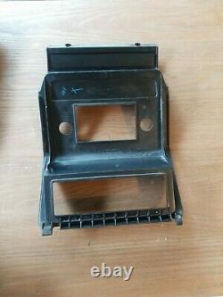 1980-1986 Ford Truck F150 F250 F350 Bronco Cluster & Radio Bezel Woodgrain. Nice