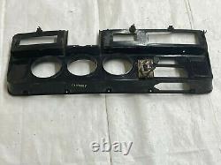 1981-1993 Dodge Ram 4x4 Dash Bezel Woodgrain Truck Gauge Cluster Housing