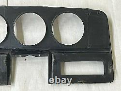 1981-1993 Dodge Ram 4x4 Dash Bezel Woodgrain Truck Gauge Cluster Housing