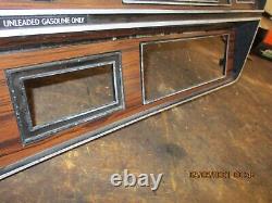 1981-1993 Dodge Ram Dash Bezel Woodgrain Truck No A/C Gauge Cluster Housing