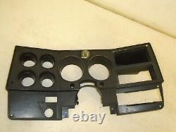 1981-83 Chevy GMC pickup truck dash bezel gauge cluster cover #1982 NON A. C