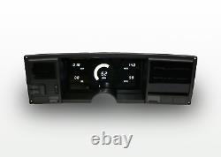 1988-1991 Chevy Truck Dash Panel Cluster Gauges White LEDs