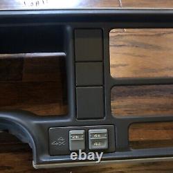 1995 1998 Chevy Silverado Gmc Sierra Truck Dash Instrument Gauge Bezel Tan Oem