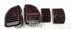 1995-1999 CHEV Silverado Sierra Tahoe Yukon Suburban Dashboard VENT SET RED OEM