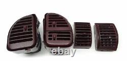 1995-1999 CHEV Silverado Sierra Tahoe Yukon Suburban Dashboard VENT SET RED OEM