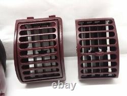 1995-1999 CHEV Silverado Sierra Tahoe Yukon Suburban Dashboard VENT SET RED OEM