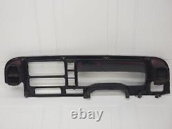 1995-1999 CHEVY TRUCK SILVERADO C/K Cluster Gauge Speedo Dash Bezel RED C3