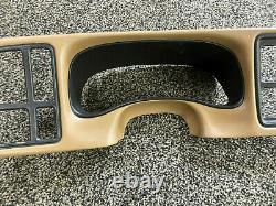 1995-1999 Chevrolet 1500 Truck OEM Speedometer Dash Cluster Trim Bezel Tan